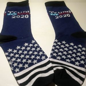 Trump 2020 Blue Socks